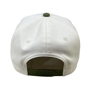 Casquettes de baseball rétro personnalisées pour mariage, respirantes, imperméables, brodées en cursive, à deux tons olive, unisexes, pour invités de fête - Product Image 3