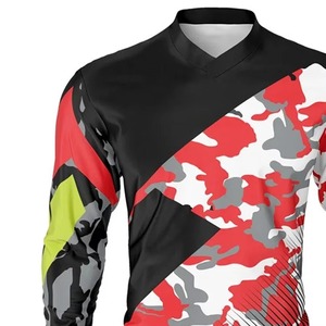 Jersey de Motocross 2026 Personalizado, Transpirable, de Poliéster, Manga Larga, con Logotipo Personalizado, de Alta Calidad, para Carreras de Motocross - Product Image 4