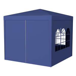 10 X 10 Blue Party <b>Tent</b> Outdoor Heavy Duty Wedding <b>Canopy</b> with 4 Removable Walls Pergola Gazebo Pavilion - Product Image 2