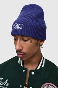 Gorro de Punto Acanalado con Logotipo Personalizado para Hombre, Gorro de Invierno Cálido con Borde, Tejido de Primera Calidad, Gorros Unisex al por Mayor - Product Image 5