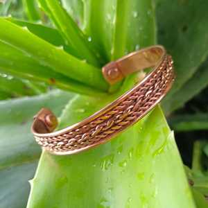 <b>Copper</b> Bracelet Fro Men and Women Pure <b>Copper</b> <b>Bangles</b> Solid <b>Copper</b> Bracelets <b>Bangles</b> Cuffs Magnetic Therapy Bracelets - Product Image 6