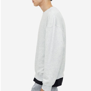 Sweatshirt Heavyweight Cotton Fleece Urban Style Relaxed Fit Drop Shoulder Custom Logo OEM ODM Bulk Supplier Sweatshirt - Product Image 5