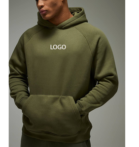 Sudadera con Capucha de Algodón Premium, Estilo Urbano, Bordado 3D, Talla Grande, Suministro ODM, Estilo Universal, Forro Polar, Sudadera con Capucha para Hombre - Product Image 3