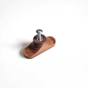 Pomo de Madera Ecológico para Muebles, Tirador de Gabinete de Madera Personalizado, Artesanía Natural - Product Image 4