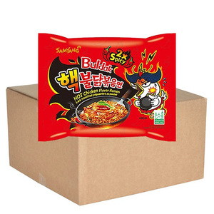 Fideos Instantáneos Buldak, Ramen de Pollo Extremadamente Picante, 140 g / Fideos Instantáneos Coreanos, Ramen de Pollo Picante 2 Veces Más Picante - Product Image 3