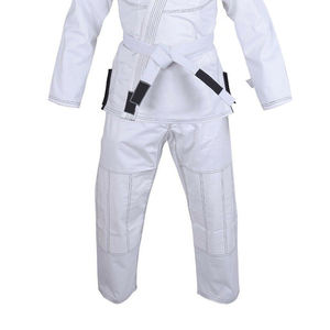 Nouveau Kimono BJJ Blanc 2026 Unisexe Adulte 100% Coton Durable Tenue d'Arts Martiaux Coupe Classique - Product Image 4