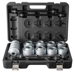 Kit de Herramientas de Reparación de Automóviles de 28 Piezas, Funda de Transporte con Manguitos de Extracción y Presión, Compatible con Motores LCV y HGV, Extracción e Inserción de Cojinetes de Acero - Product Image 1