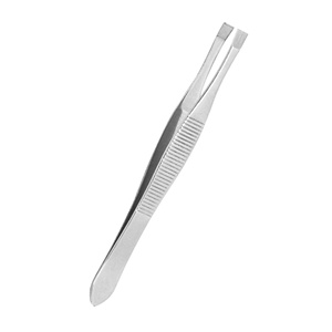 High Precision Slanted Tip Eyebrow Tweezers Professional Hair <b>Removal</b> <b>Tool</b> for Facial Hair Eyebrow Shaping - Product Image 1