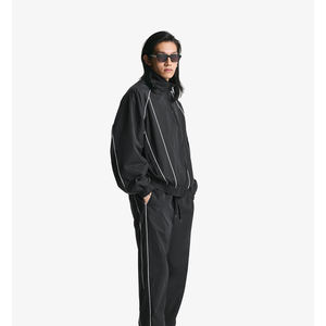 Veste coupe-vent softshell technique de haute qualité pour homme, idéale pour la randonnée en extérieur et la course, fabrication de vêtements de rue - Product Image 5