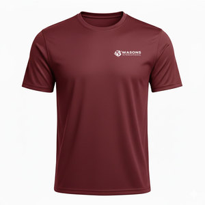 Lightweight Breathable <b>Polyester</b> <b>T</b> <b>Shirt</b> For Men With Moisture Wicking Quick Dry Fabric 2026 - Product Image 1