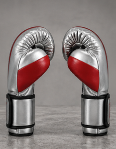 Gants de boxe en cuir PU avec logo personnalisé, gants d'entraînement et de sparring respirants, séchage rapide, ajustables, gants d'entraînement MMA haut de gamme pour adultes - Product Image 6