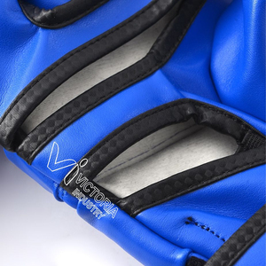 Gants d'entraînement de boxe MMA en cuir PU de haute qualité personnalisés, demi-doigts, gants UFC MMA - Product Image 3