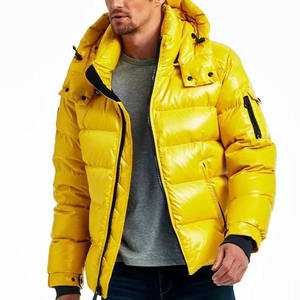 Veste d'hiver Everglide de qualité supérieure, style streetwear, rembourrée, avec capuche, coupe-vent, chauffante et matelassée. - Product Image 2