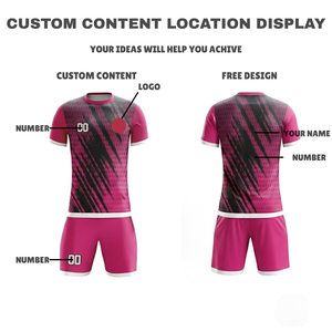 Ventes en gros de maillots de football pour hommes en polyester 100% personnalisés et bon marché, ensembles de maillots de football respirants, sublimation, service OEM pour adultes - Product Image 6