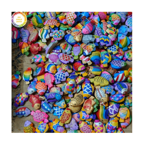 Rustic Wooden Fish Wall Decor Nautical Style Handcrafted Wood Fish Ornaments For Coastal Home Decoration Bulk Wholesale Supply - Product Image 1