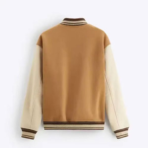 Premium Quality <b>Crafted</b> Men Varsity Jacket Relaxed Outdoor Fit Men Customized Logo Printed Varsity Jacket - Product Image 2