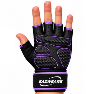 Guantes de Levantamiento de Pesas, Guantes Deportivos Personalizados con Agarre, Proveedor Mayorista OEM ODM, Fabricante de Equipo de Seguridad para Manos para Entrenamiento en Gimnasio - Product Image 2