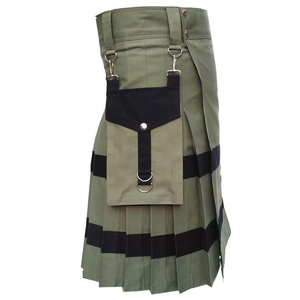 Kilt écossais traditionnel en laine pour homme adulte, vêtement européen pour les fanfares et autres événements - Product Image 2