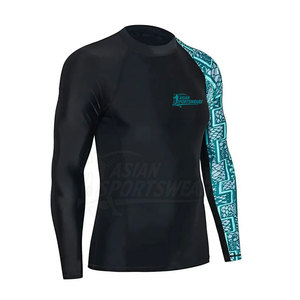 Camiseta de Protección UV de Alta Calidad, Secado Rápido, Ecológica, Manga Larga, Ligera, Transpirable, Spandex/Poliéster para Hombre, Disponible en Línea - Product Image 3
