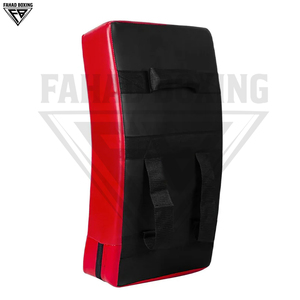 Escudo de Boxeo Rojo y Negro de Primera Calidad, Nuevo, de PVC, para Entrenamiento de Artes Marciales - Product Image 3