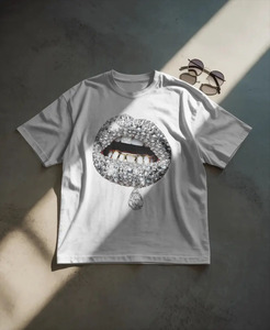 Camisetas con Pedrería de Diseño Moderno, Cómodas, Multicolores, con Etiqueta Personalizada - Product Image 3