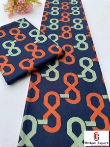 Tela de Algodón Crepé con Estampado Africano Personalizado, Resistente a Desgarros, Ligera, Textil Ankara, Fabricante OEM ODM, Exportación Hitjem - Product Image 6