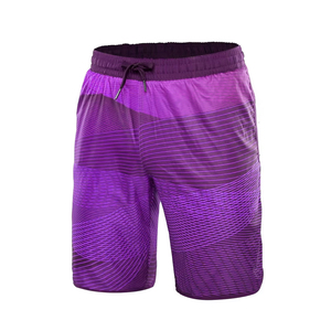 Shorts de bain pour homme avec logo personnalisé, dégradé de couleurs, extensibles dans 4 directions, séchage rapide, résistants à l'eau, avec cordon de serrage - Product Image 5