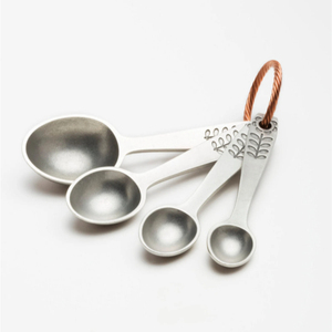 ชุดถ้วยตวงและช้อนสแตนเลสคุณภาพเยี่ยม สีเงิน เงางาม ขัดเงา เหมาะสำหรับโรงแรมและอุปกรณ์ครัว - Product Image 2