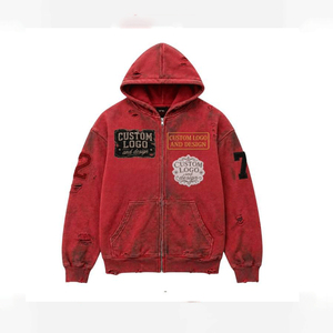 Sudadera con capucha de algodón y poliéster al por mayor, sudadera con capucha de forro polar cepillado premium, suministro directo de fábrica - Product Image 5