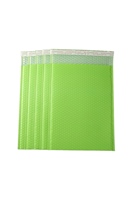 Enveloppes à bulles colorées, enveloppes rembourrées violettes/noires/vertes, sacs d'expédition à bulles imprimés sur mesure