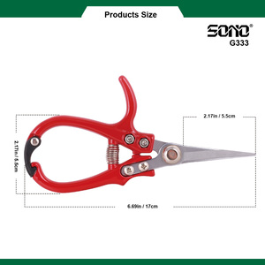 SONO G333 Industriel DIY OEM Haute Qualité Durable Tranchant Chromé à chaud Droitier Acier au carbone Alliage d'aluminium Poignée moulée - Product Image 4