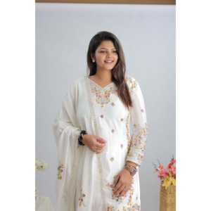 Top hermoso para mujer-Conjunto Sarara y Fancy Dupatta para fiestas - Product Image 6