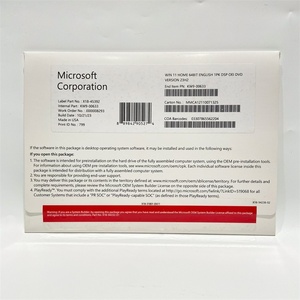 Paquete completo de Windows 11 Home en DVD con clave de activación global en línea 100% garantizada. Paquete de Windows 11 Home en versión multilingüe en stock. - Product Image 2