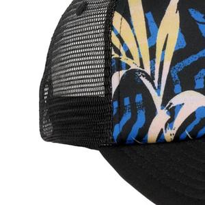 Gorras Trucker Personalizadas al por Mayor, de 6 Paneles, Perfil Alto, 2 Rayas, Malla, con Parche de Cuero con Logotipo - Product Image 2