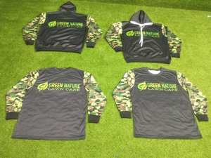 Chándal de invierno para hombre de primera calidad, con capucha, bordado, efecto desgastado, moderno, de tela transpirable, con cremallera y detalles desgastados - Product Image 2