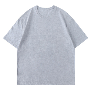 เสื้อยืดคอกลมสีพื้นผ้าคอตตอนหวีอย่างดี 180gsm แขนสั้นสำหรับฤดูร้อน แบบยูนิเซ็กซ์ รับออกแบบโลโก้ตามสั่ง - Product Image 6