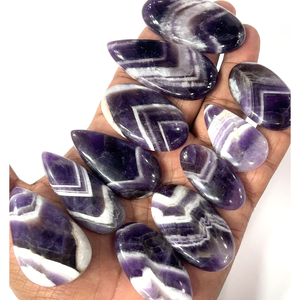 Piedras Preciosas Sueltas Naturales de Color Morado, Cabujones de Diferentes Formas, Gemas que Cambian de Color para Joyería, Grado AAA - Product Image 1