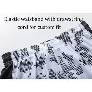 Breathable and Lightweight Men's Basketball Shorts Perfect for Warm Weather Play - Product Image 5