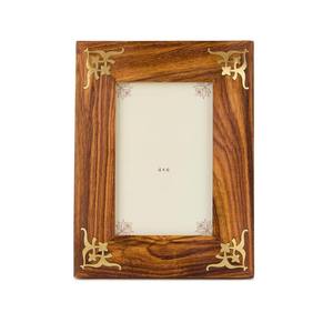 Cadre photo minimaliste fait main en bois massif, décoration moderne pour la maison, cadre photo en bois pour table. - Product Image 4