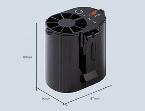 Gongtian F118 Mini Wearable Neck Fan-Battery Powered Outdoor Use <b>Three</b>-Speed Plastic Material - Product Image 5