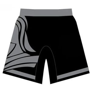 Nouveaux shorts MMA pour hommes, design tendance, coupe confortable, couleur unie et séchage rapide - Product Image 2