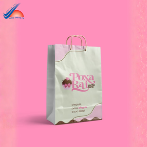 Bolsas de Papel Personalizadas de Grado Alimenticio con Diseño de Asa Resistente para Panaderías, Cafeterías y Servicios de Comida para Llevar - Product Image 4