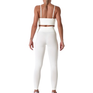 Leggings d'entraînement de qualité supérieure pour femmes Service OEM Plus Size Slim Fit Casual Confortable Gym Yoga Leggings pour les femmes - Product Image 6