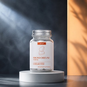 [FROM OREUM] Dentifrice solide pour hôtel, saveur mandarine de Jeju, 60 comprimés, pour la salle de bain des clients - Product Image 2
