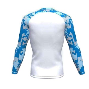 Out Class Custom Printed Long Sleeve Fit Compression Men's Rash Guard Sublimation Printed Rash Guard <b>Tshirts</b> - Product Image 4