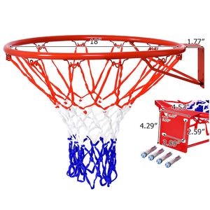 Aro de Baloncesto de Repuesto de 18 Pulgadas para Todo Tipo de Clima con Red, Equipo para Cancha - Product Image 5