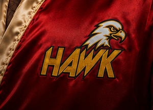 HAWK SPORTS INDUSTRIES Robe de boxe à capuche rouge en polyester durable pour l'entraînement aux arts martiaux toutes saisons - Product Image 6