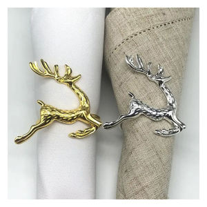 Servilleteros de Metal de Lujo Hechos a Mano - Ecológicos y Duraderos para Fiestas Festivas y Celebraciones por Temporada - Product Image 1