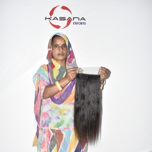 Extensiones de Cabello Humano Natural Negro para Mujer, Cierre 7*7, Sin Procesar, Vietnamita, Sin Fabricación, Color Natural, Venta al por Mayor - Product Image 5