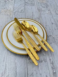 ชุดช้อนส้อมโลหะสไตล์มินิมอลทันสมัยสำหรับใช้ในครัวประจำวัน ใช้เสิร์ฟในร้านอาหาร และโต๊ะรับประทานอาหารสไตล์ร่วมสมัย - Product Image 6